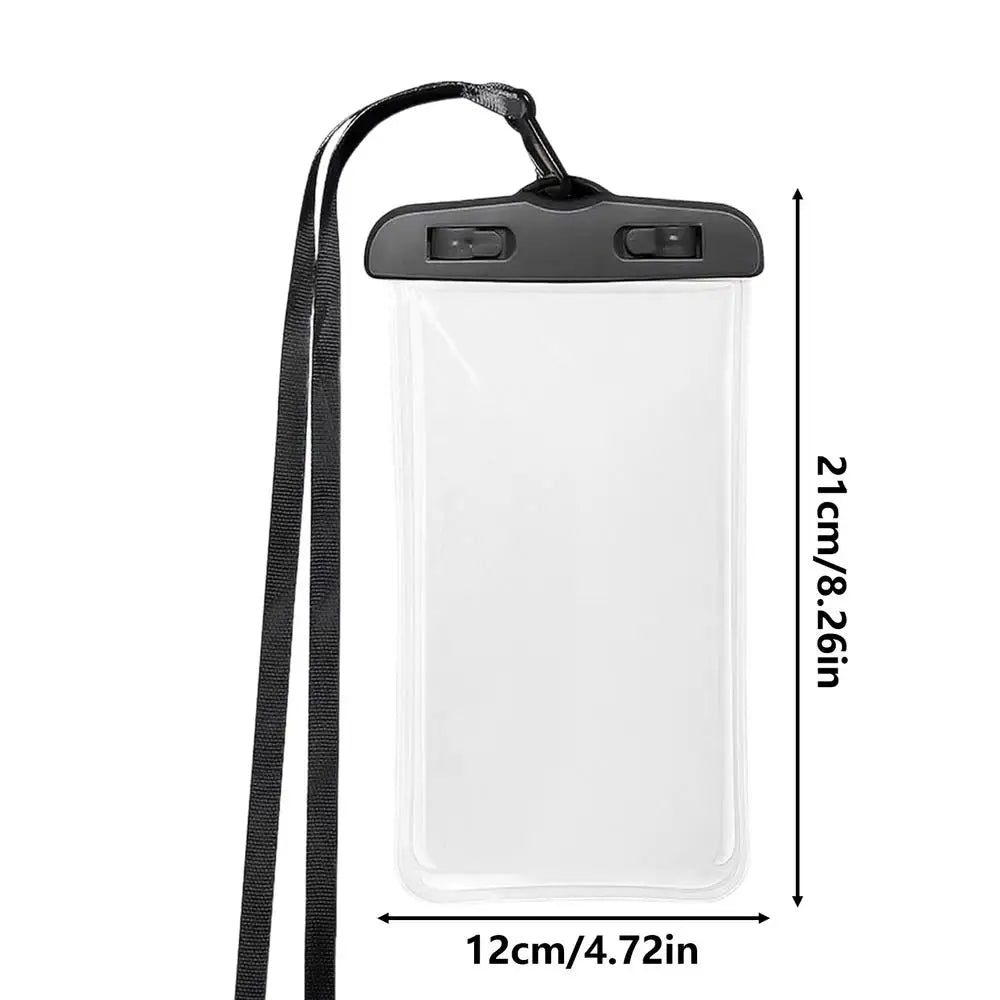 Waterproof Phone Bag Swimming Water Proof Bag Pouch Underwater Phone Protector For Swimming Transparent Dry Bag Water Phone Case