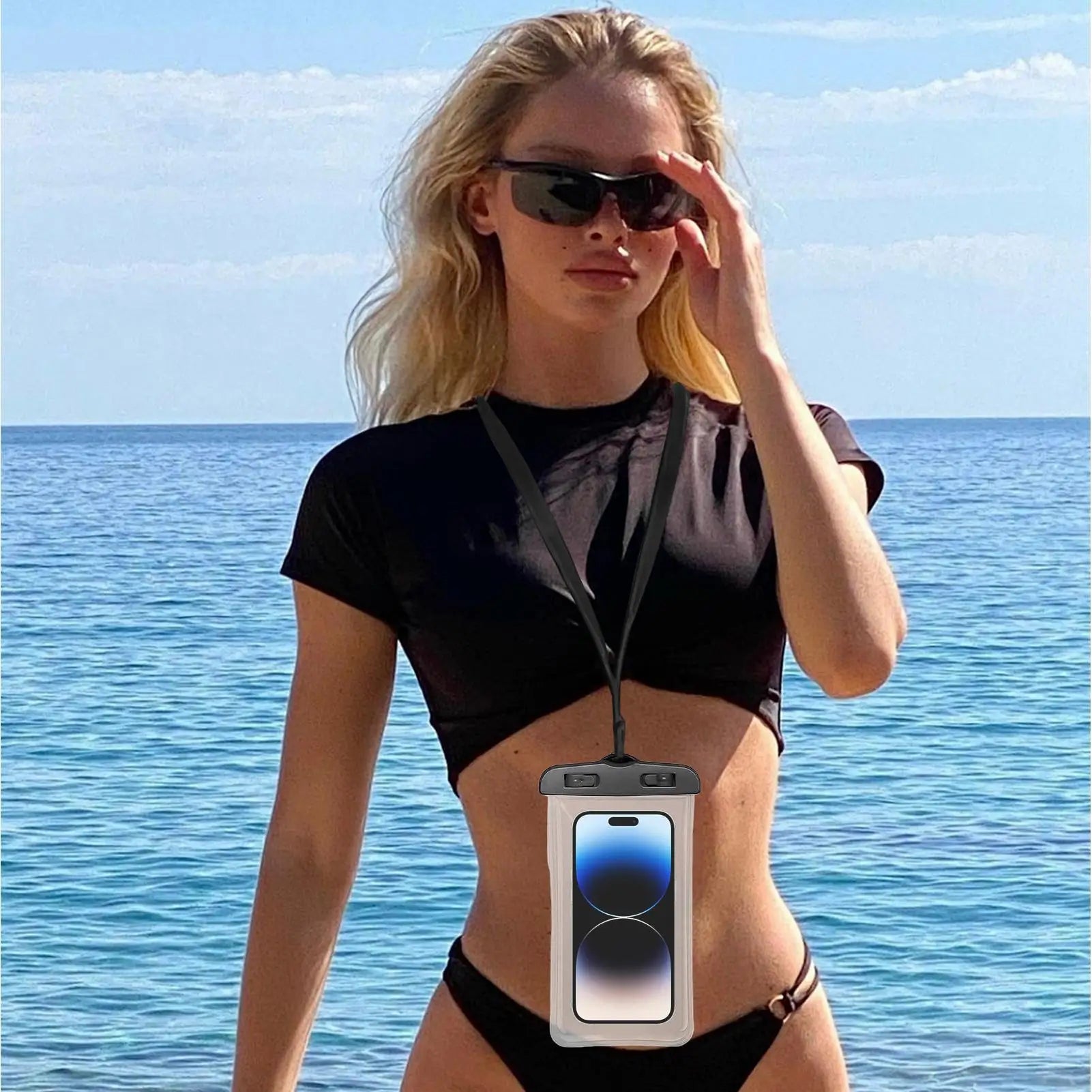 Waterproof Phone Bag Swimming Water Proof Bag Pouch Underwater Phone Protector For Swimming Transparent Dry Bag Water Phone Case