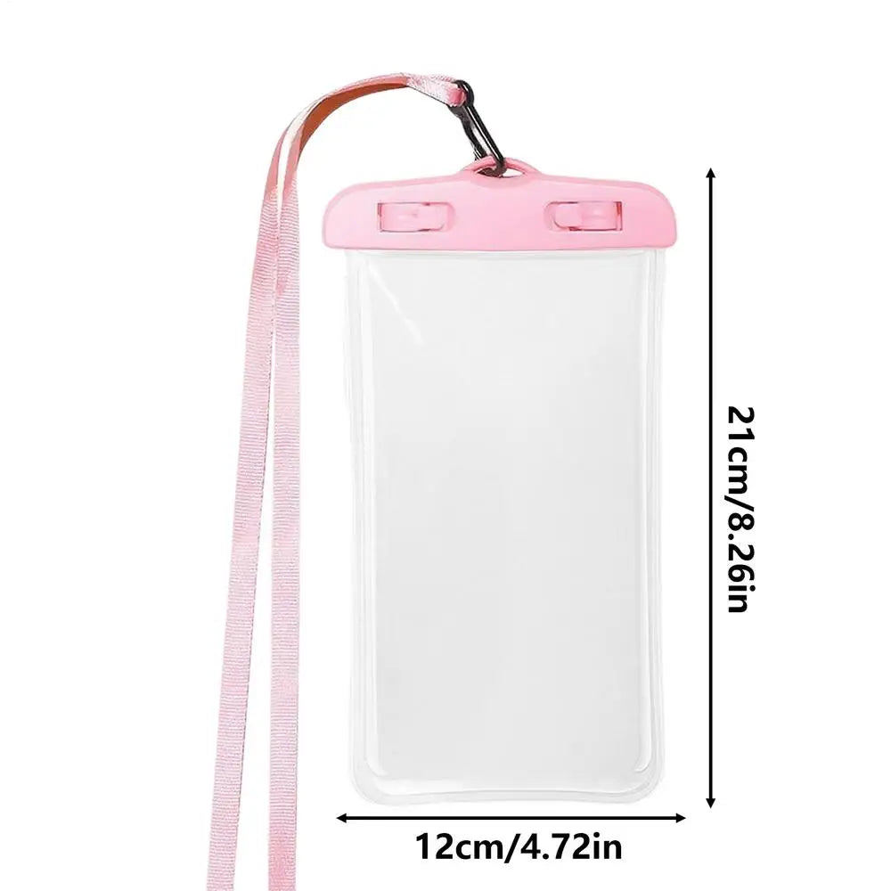Waterproof Phone Bag Swimming Water Proof Bag Pouch Underwater Phone Protector For Swimming Transparent Dry Bag Water Phone Case