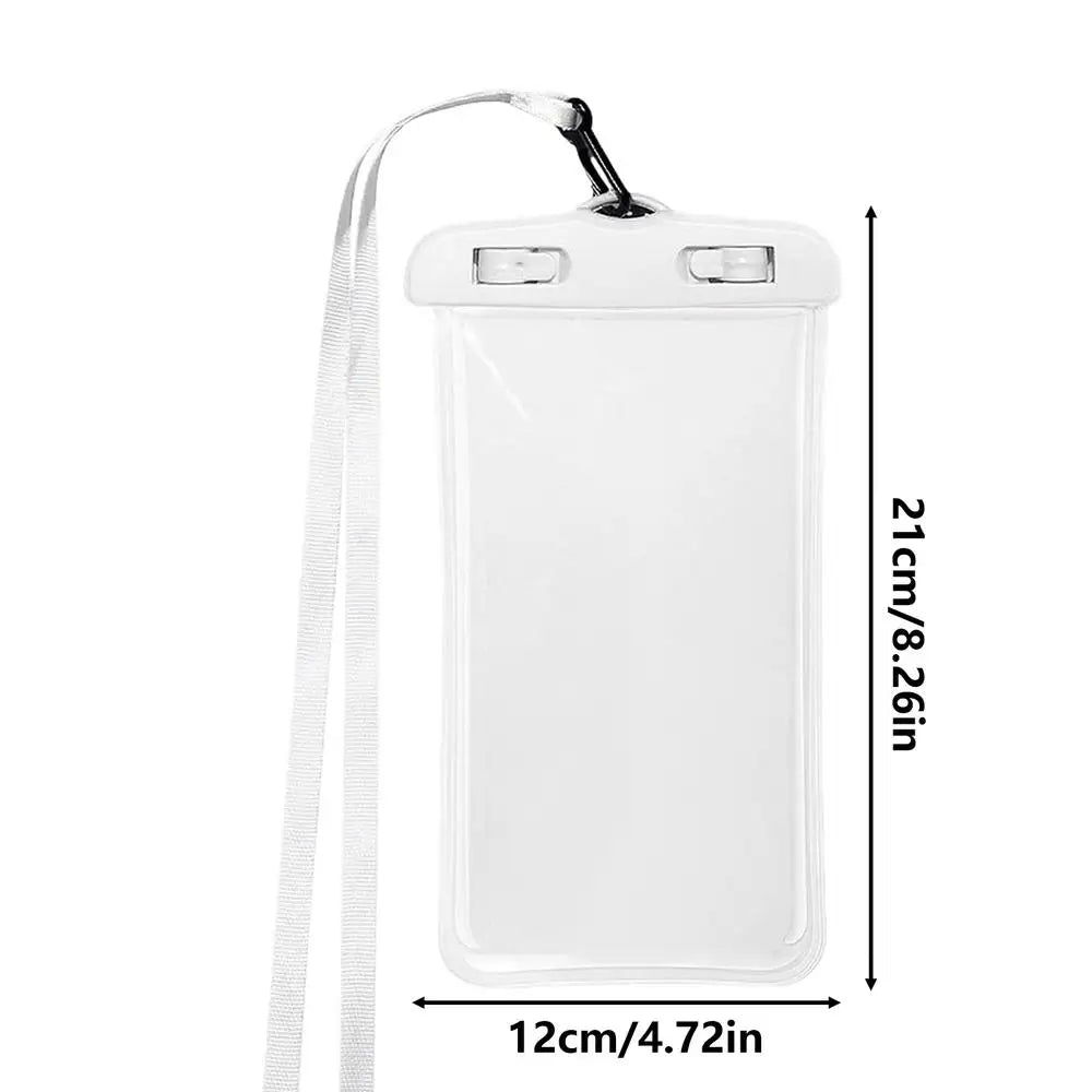 Waterproof Phone Bag Swimming Water Proof Bag Pouch Underwater Phone Protector For Swimming Transparent Dry Bag Water Phone Case